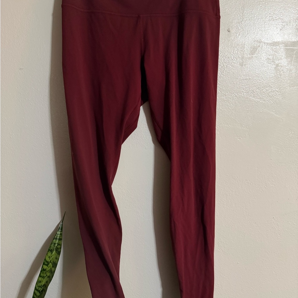 lululemon athletica Burgundy Pants